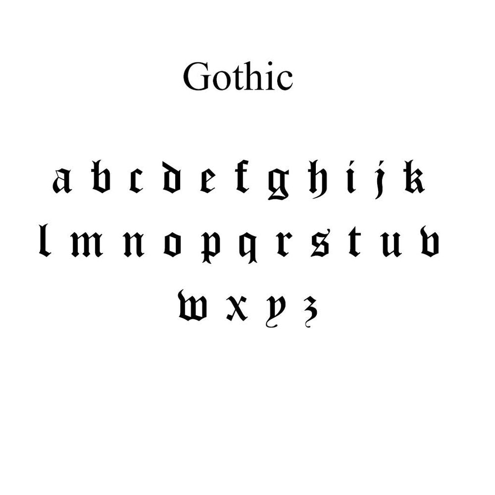 In Line Monogram Necklace