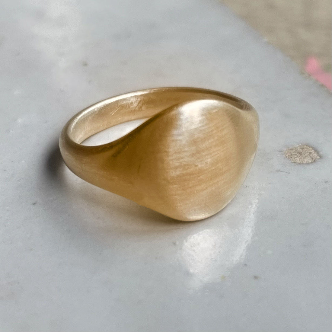 WIP - The Slim Comfort Signet Ring