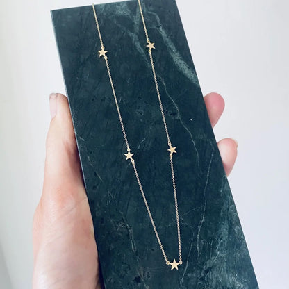 Five Little Stars Necklace