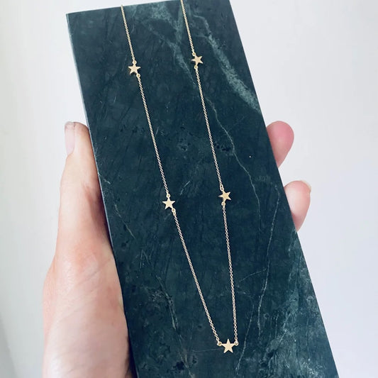 Five Little Stars Necklace