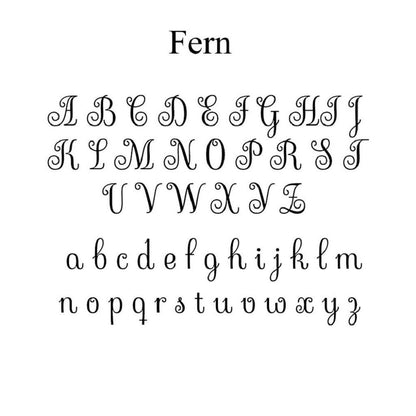 Large & Small Initial Charm Necklace