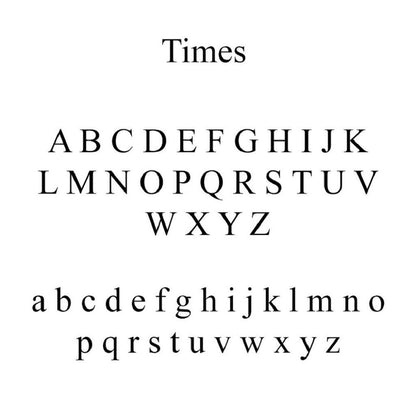 Large & Small Initial Charm Necklace