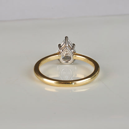 Pear Diamond Ring