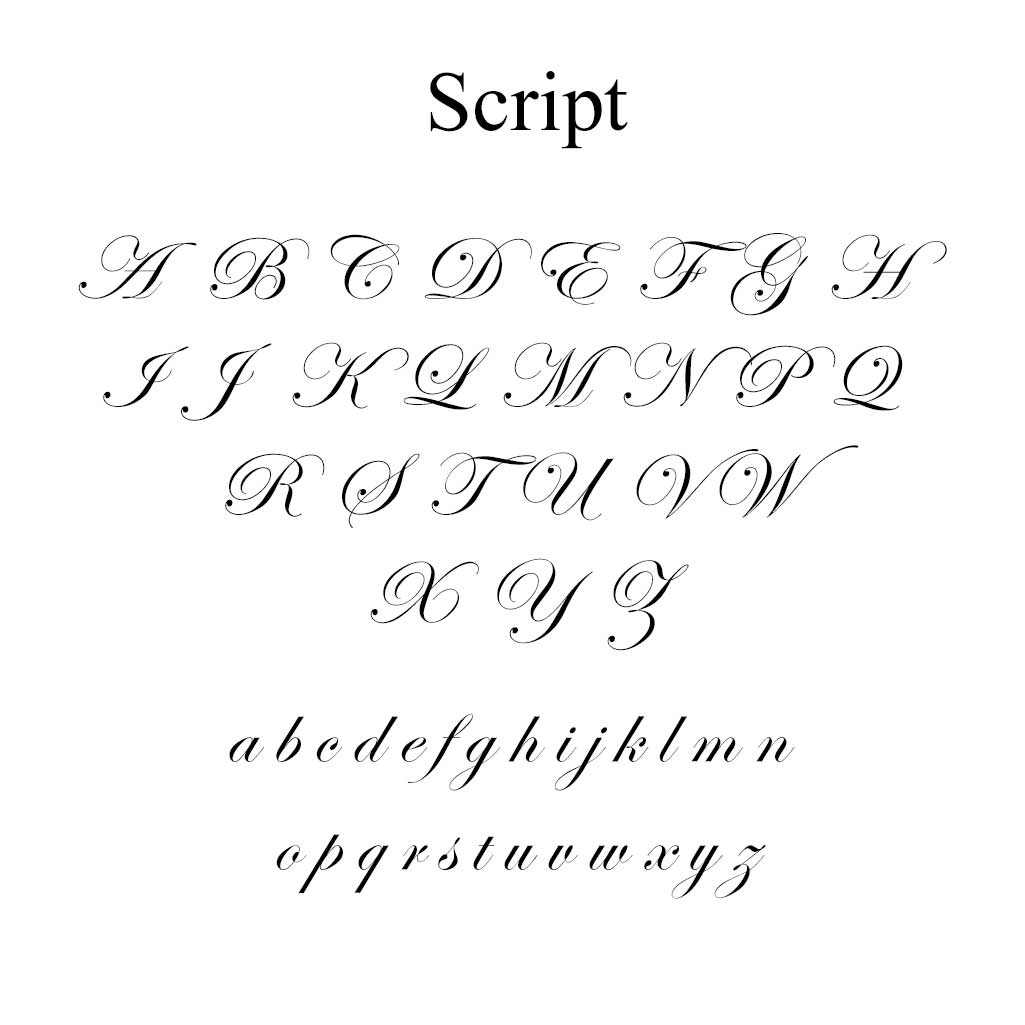 Large & Small Initial Charm Necklace