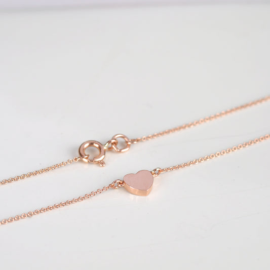 Little Gold Heart Necklace